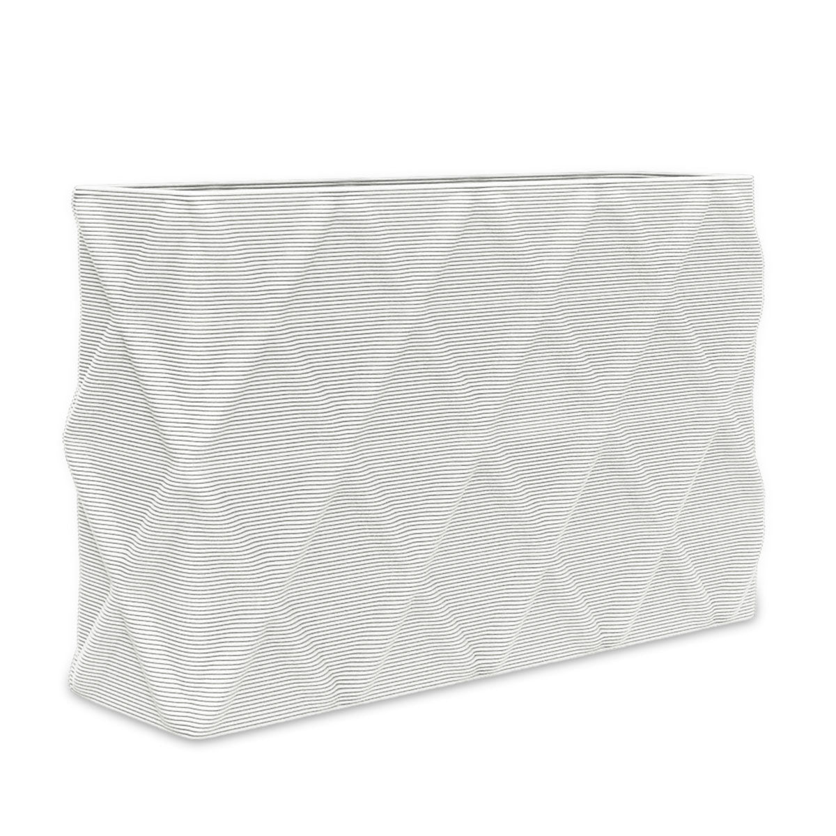 Avila Extra Large Rectangular Planter - Diamond 1 - Glacial Mist - sculptural rectangular planter with faceted diamond relief texture, 3D printed concrete, modern artistic design