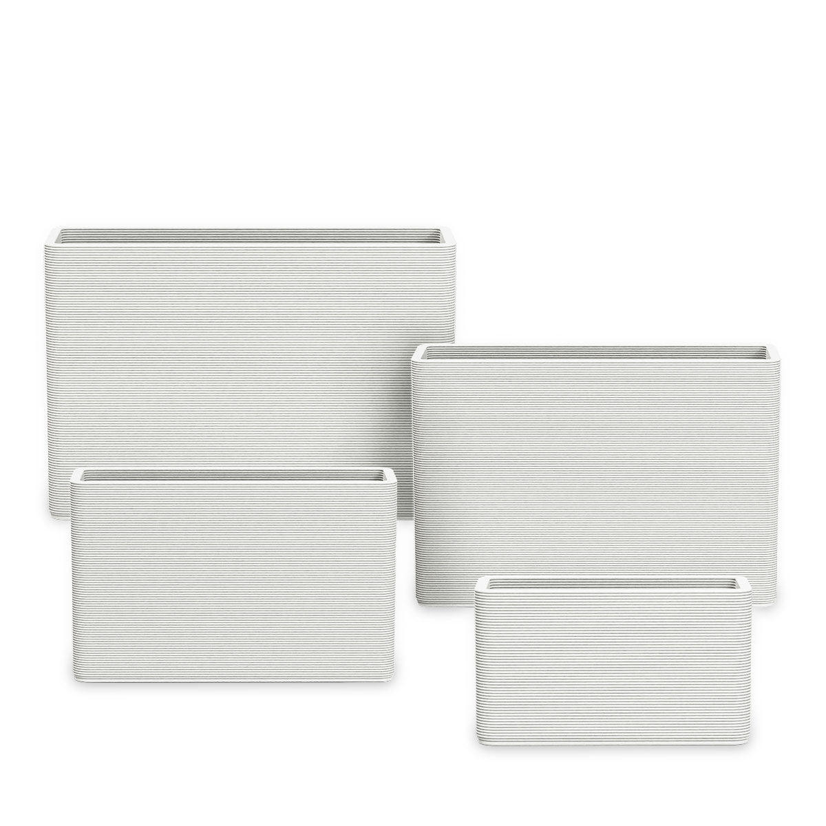 Avila Rectangular Planter Set - Stacks