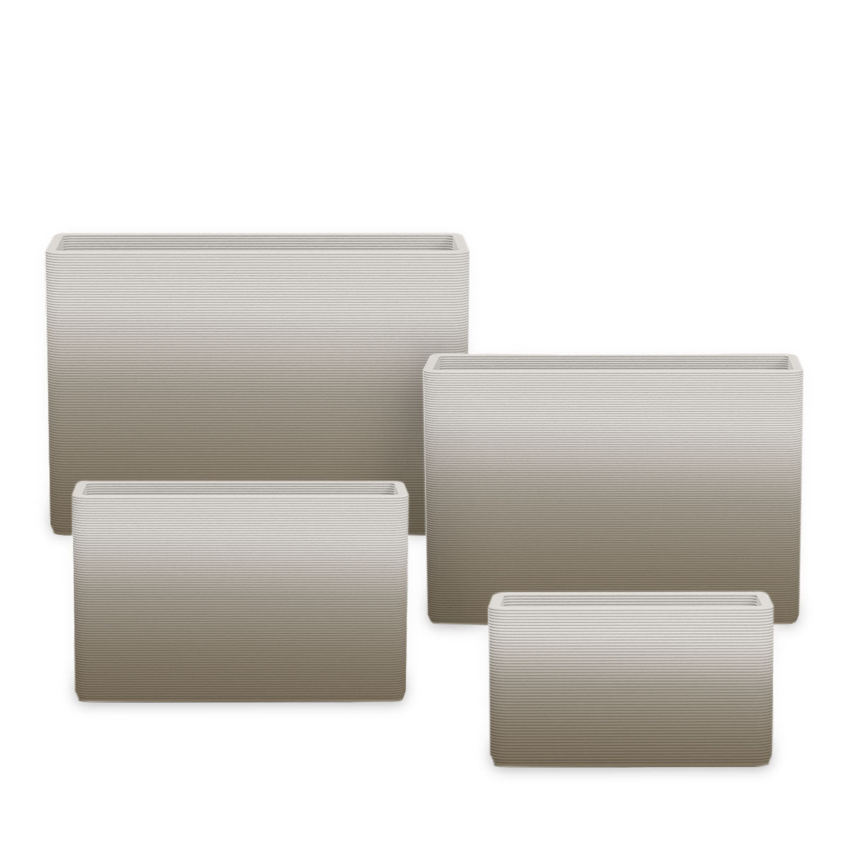 Avila Rectangular Planter Set - Stacks