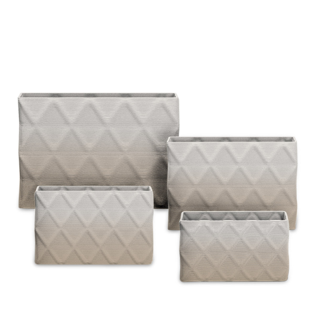 Avila Rectangular Planter Set - Diamond 1
