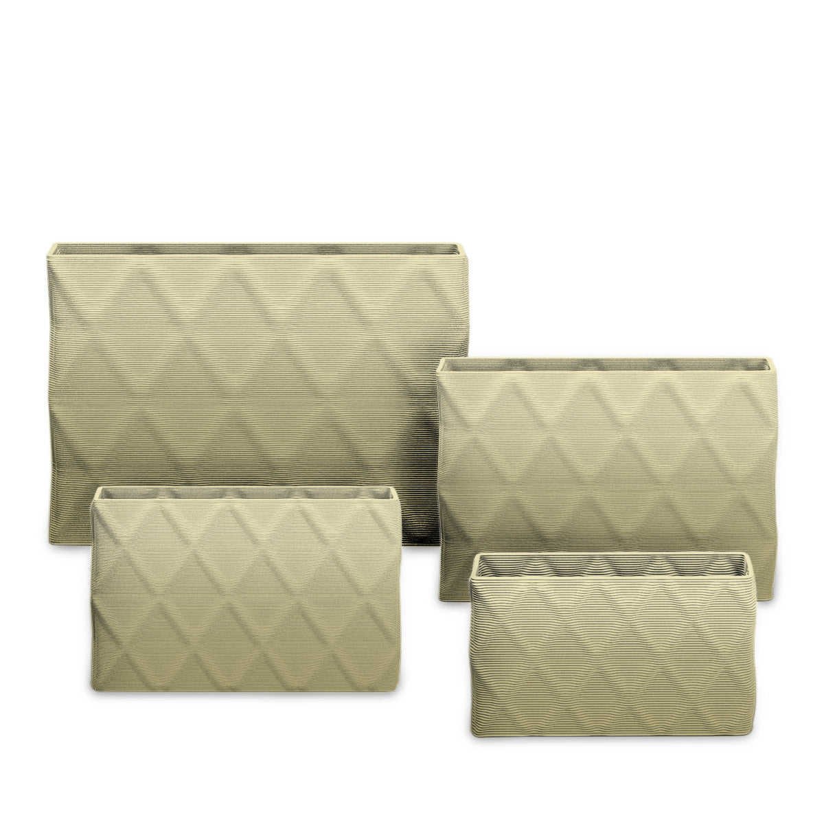 Avila Rectangular Planter Set - Diamond 1