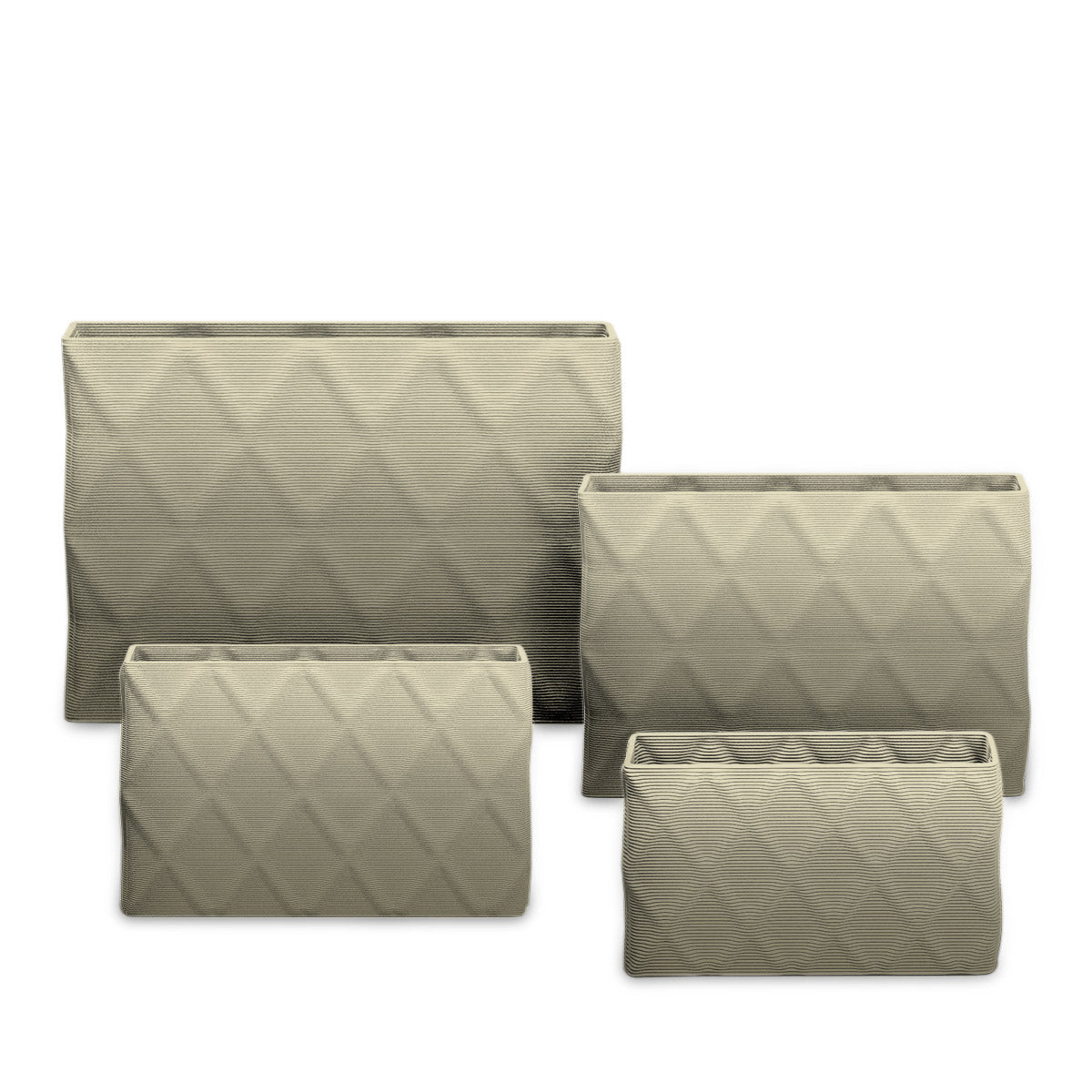 Avila Rectangular Planter Set - Diamond 1