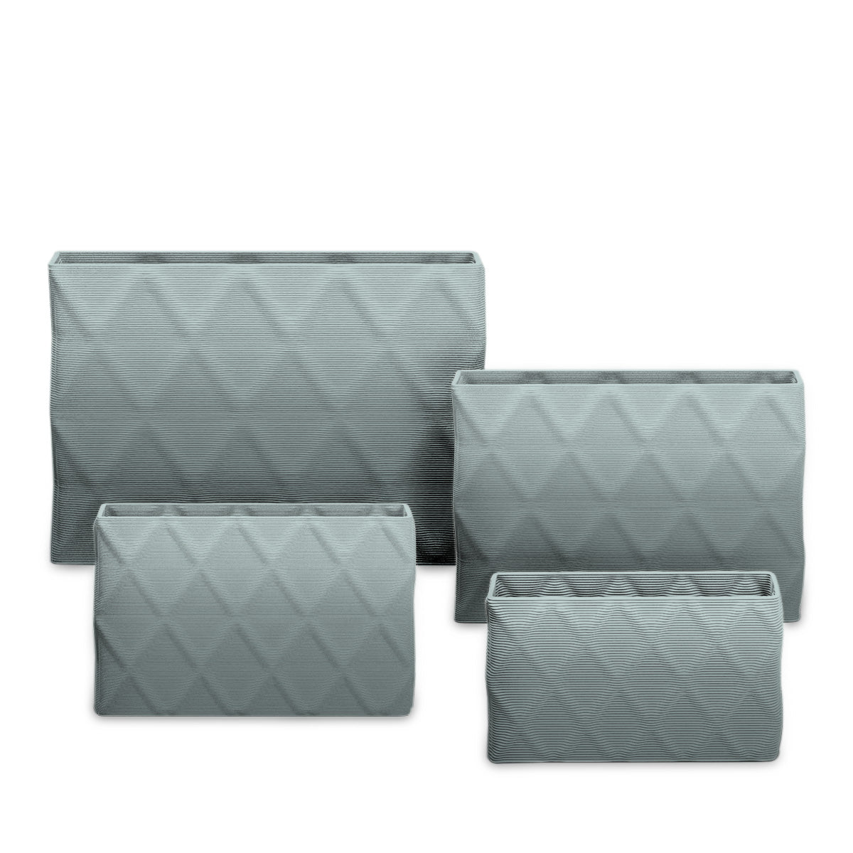 Avila Rectangular Planter Set - Diamond 1