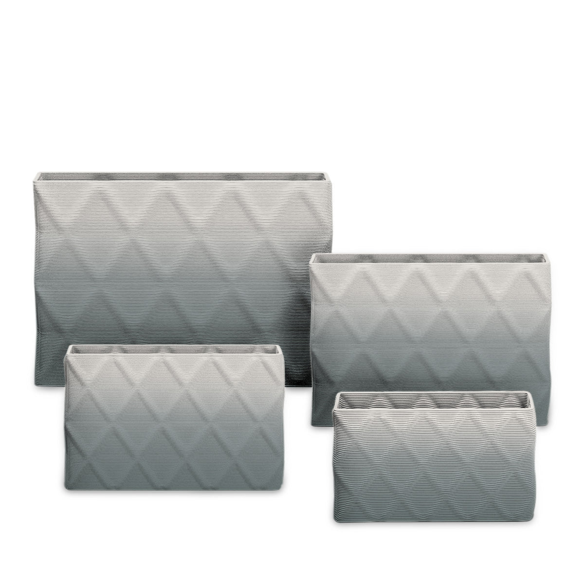 Avila Rectangular Planter Set - Diamond 1