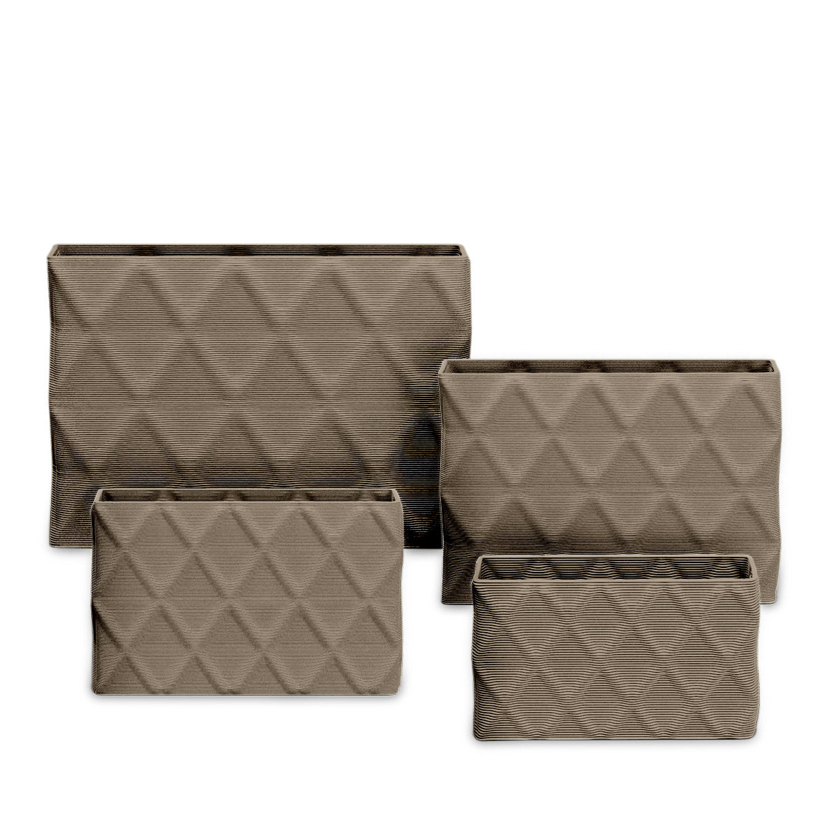Avila Rectangular Planter Set - Diamond 1