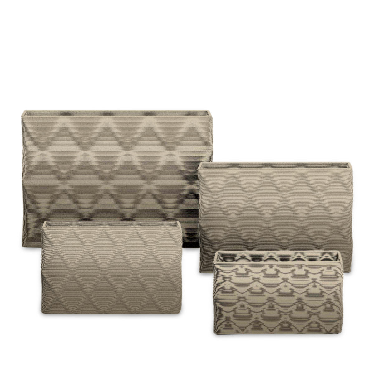 Avila Rectangular Planter Set - Diamond 1