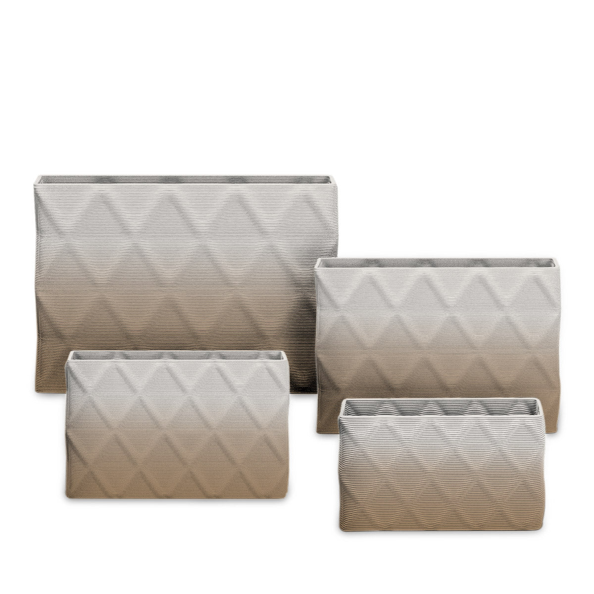 Avila Rectangular Planter Set - Diamond 1