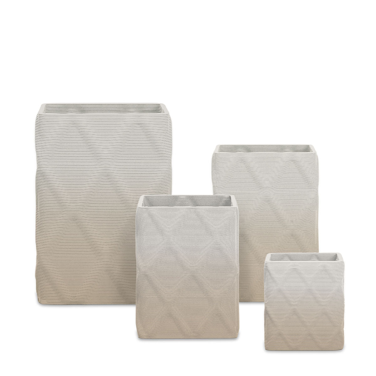 Montara Square Planter Set - Diamond 1