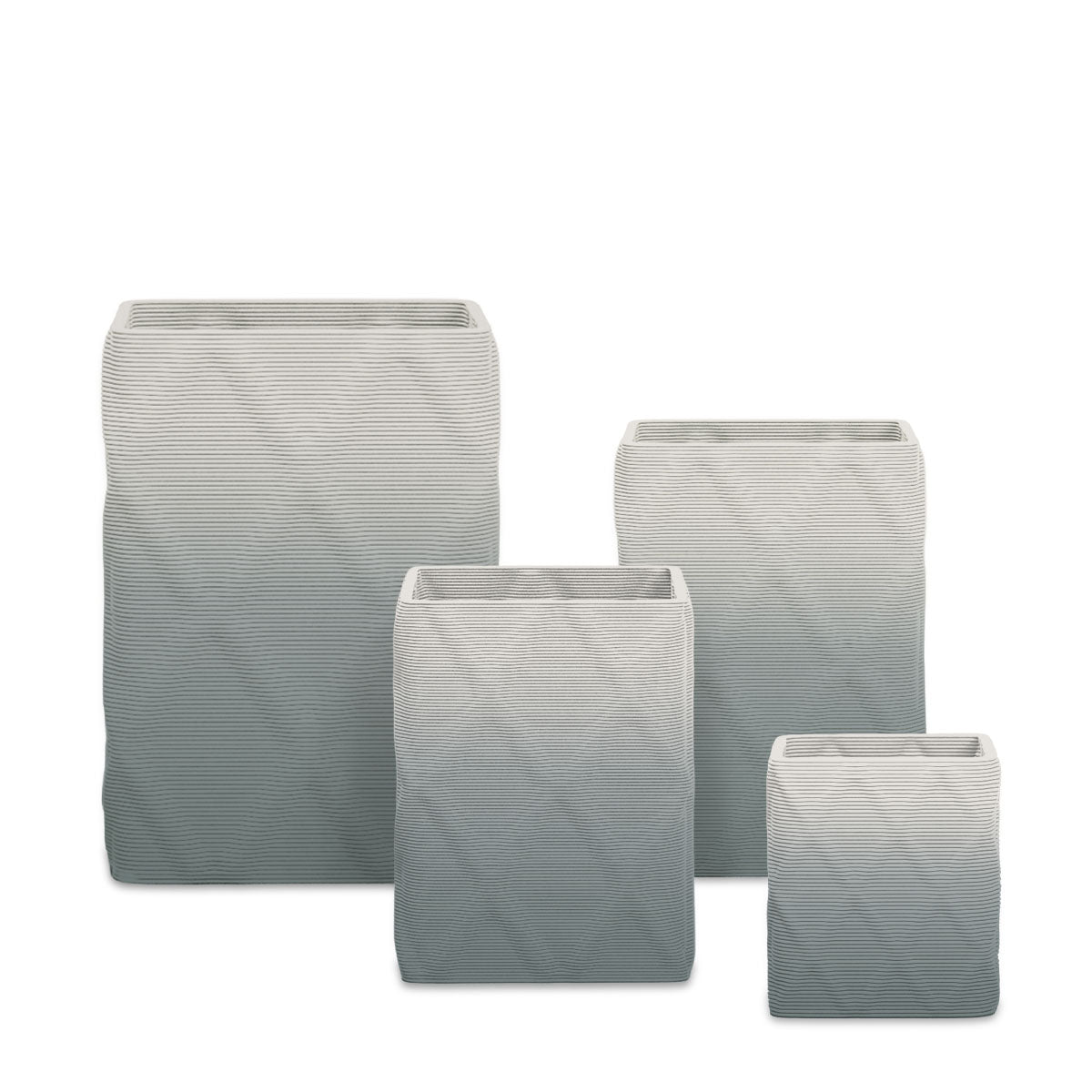 Montara Square Planter Set - Diamond 1