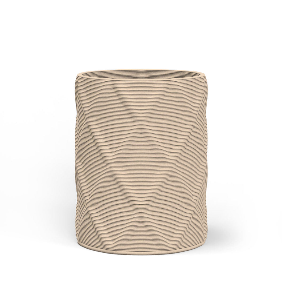Solana Medium Round Concrete Planter - Diamond 1