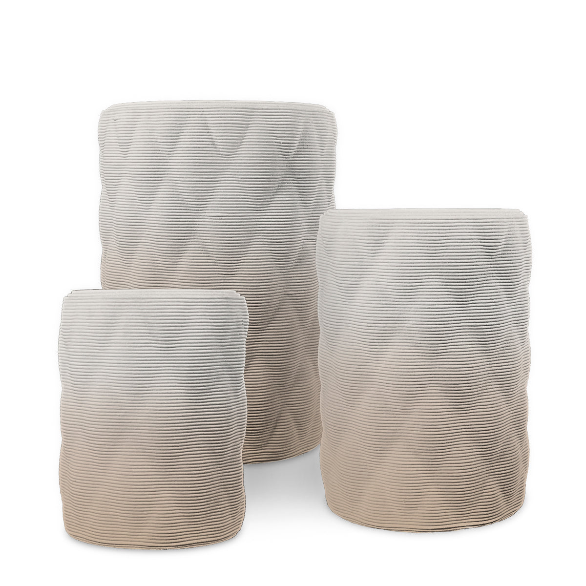 Solana Round Planter Set - Diamond 2