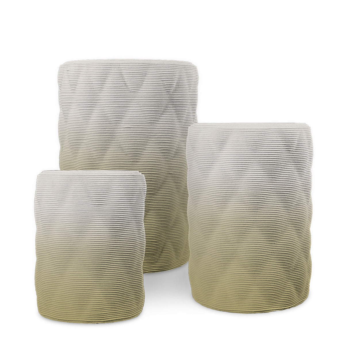 Solana Round Planter Set - Diamond 2