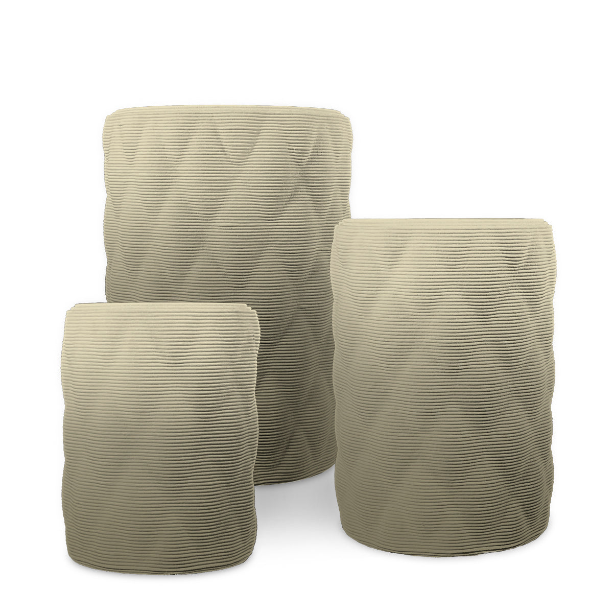 Solana Round Planter Set - Diamond 2