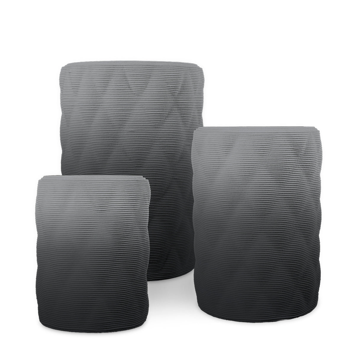 Solana Round Planter Set - Diamond 2