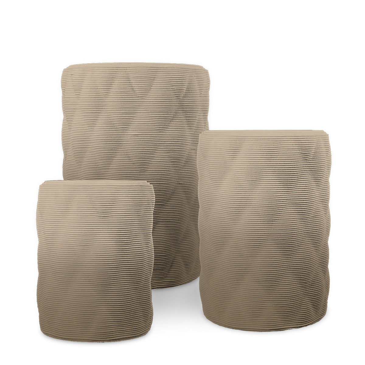Solana Round Planter Set - Diamond 2