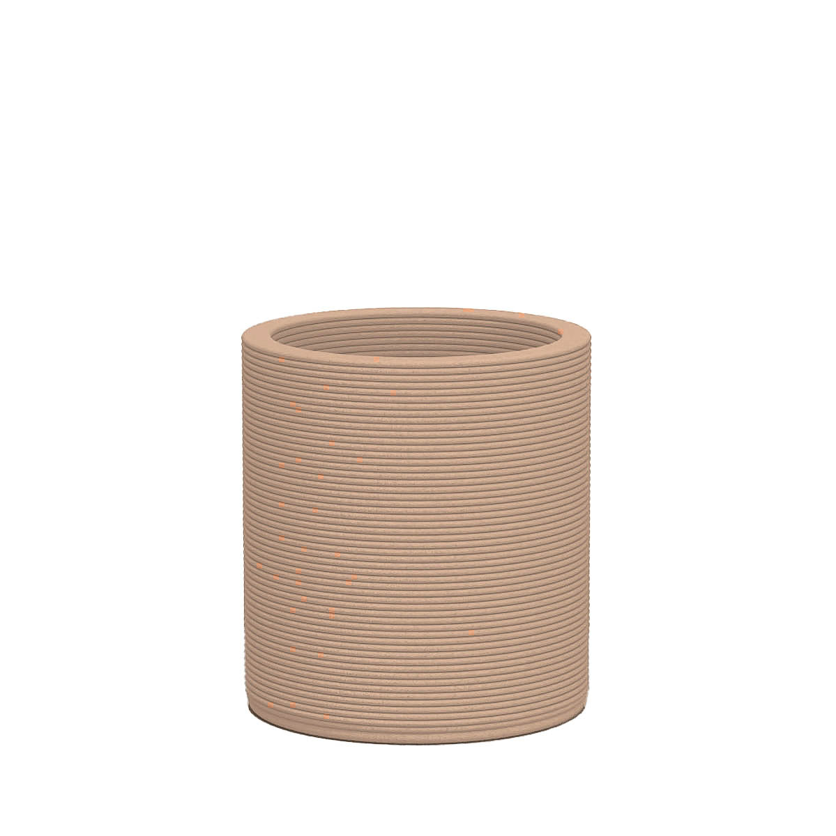 Solana Small Round Planter - Stacks