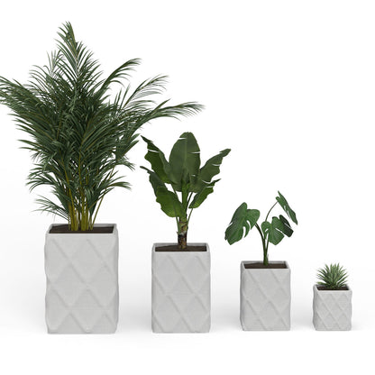 Montara Large Square Planter - Diamond 1