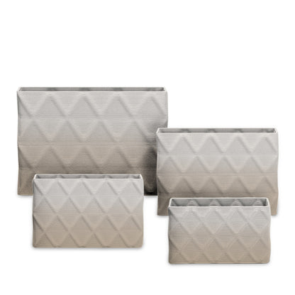 Avila Rectangular Planter Set - Diamond 1