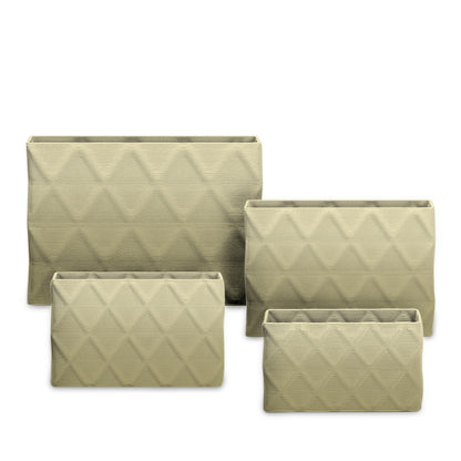 Avila Rectangular Planter Set - Diamond 1