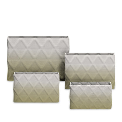Avila Rectangular Planter Set - Diamond 1