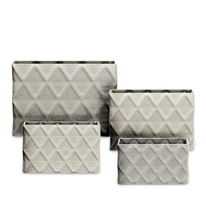 Avila Rectangular Planter Set - Diamond 1