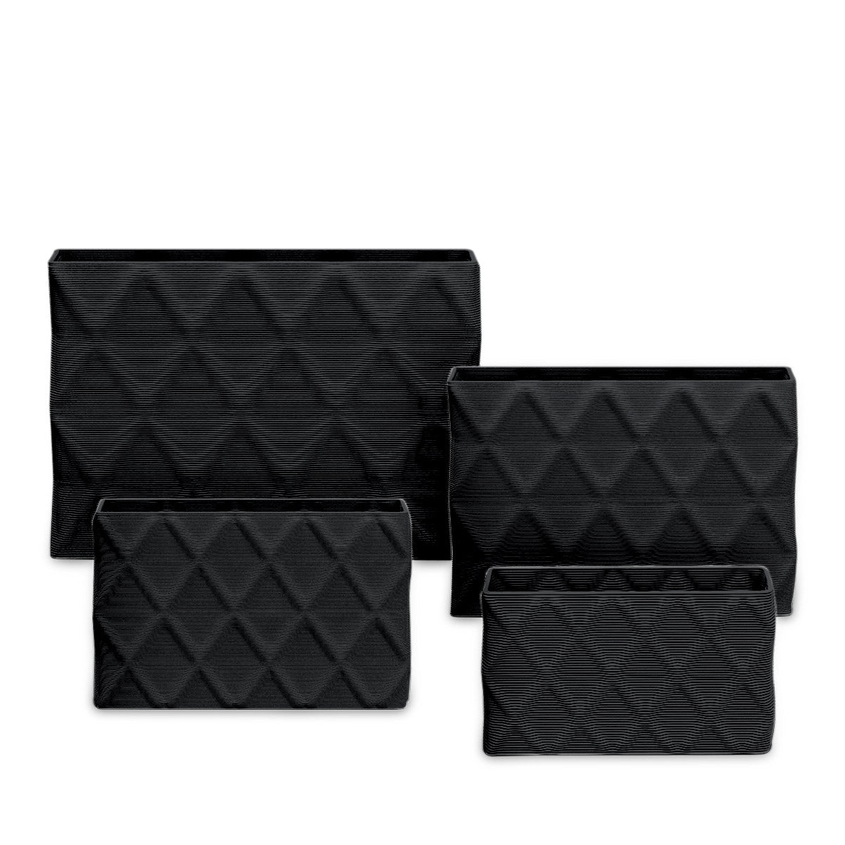 Avila Rectangular Planter Set - Diamond 1