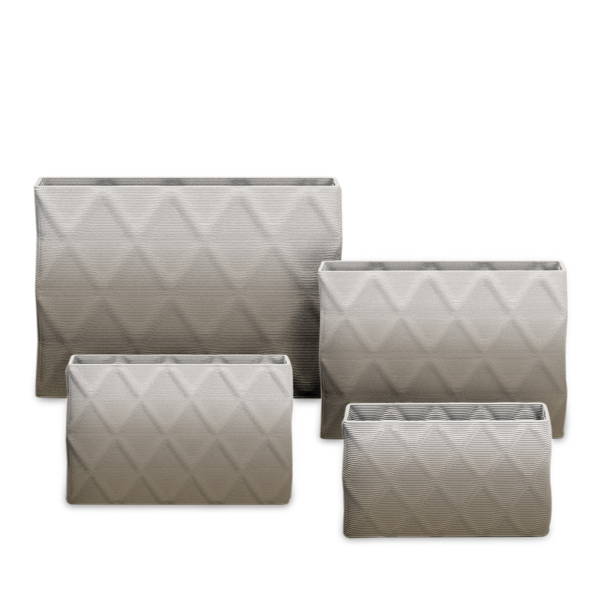 Avila Rectangular Planter Set - Diamond 1