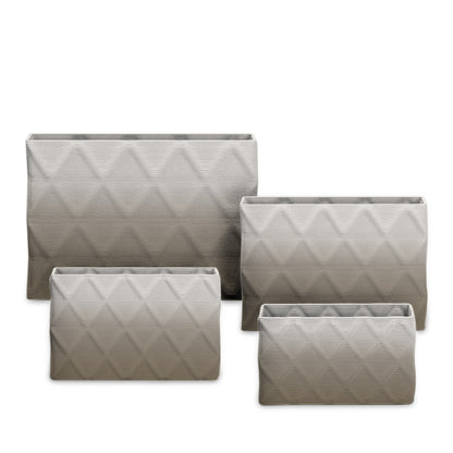 Avila Rectangular Planter Set - Diamond 1