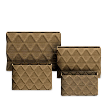 Avila Rectangular Planter Set - Diamond 1