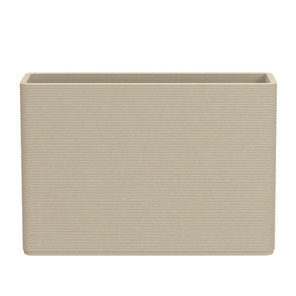 Avila Extra Large Rectangular Concrete Planter - Stacks