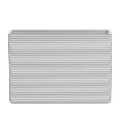 Avila Extra Large Rectangular Concrete Planter - Stacks