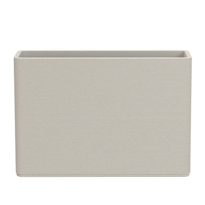 Avila Extra Large Rectangular Concrete Planter - Stacks