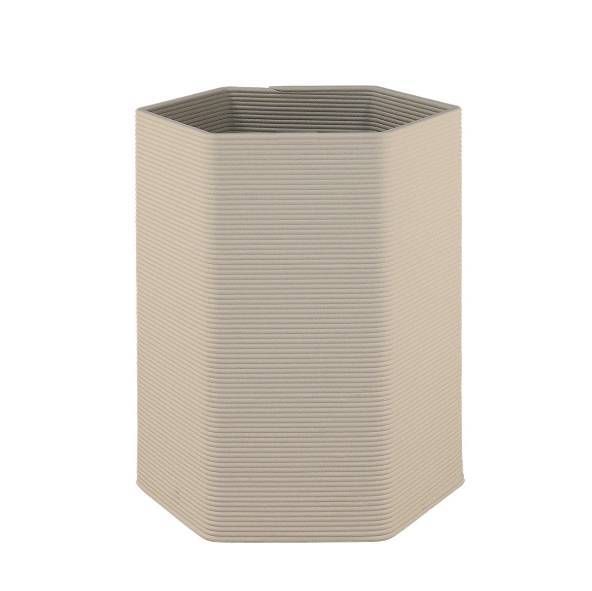 Malibu Large Hexagonal Concrete Planter - Stacks