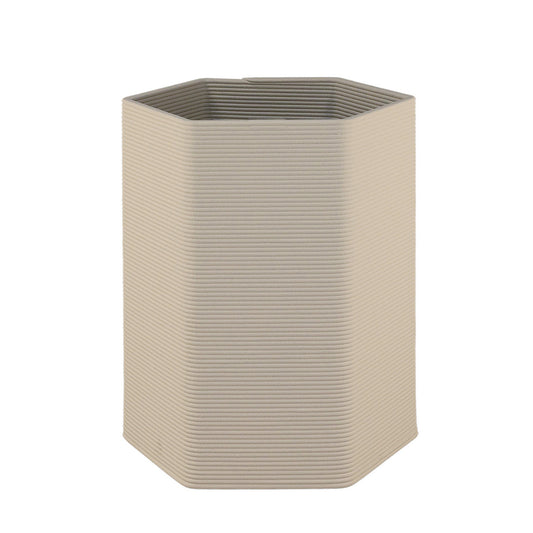 Malibu Large Hexagonal Concrete Planter - Stacks