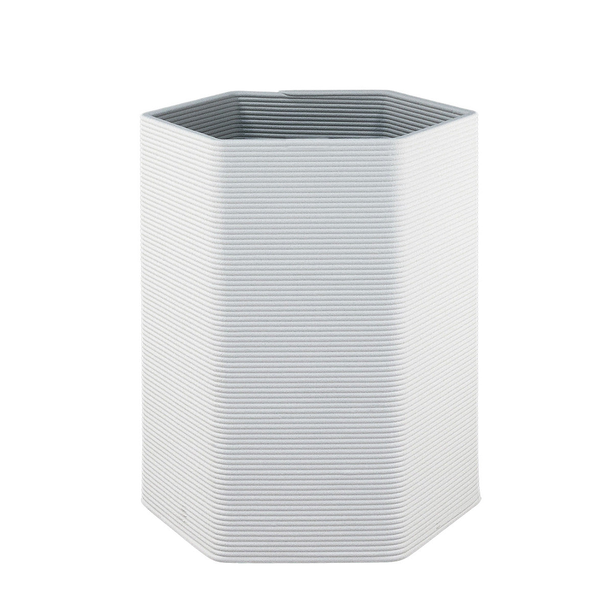 Malibu Large Hexagonal Concrete Planter - Stacks