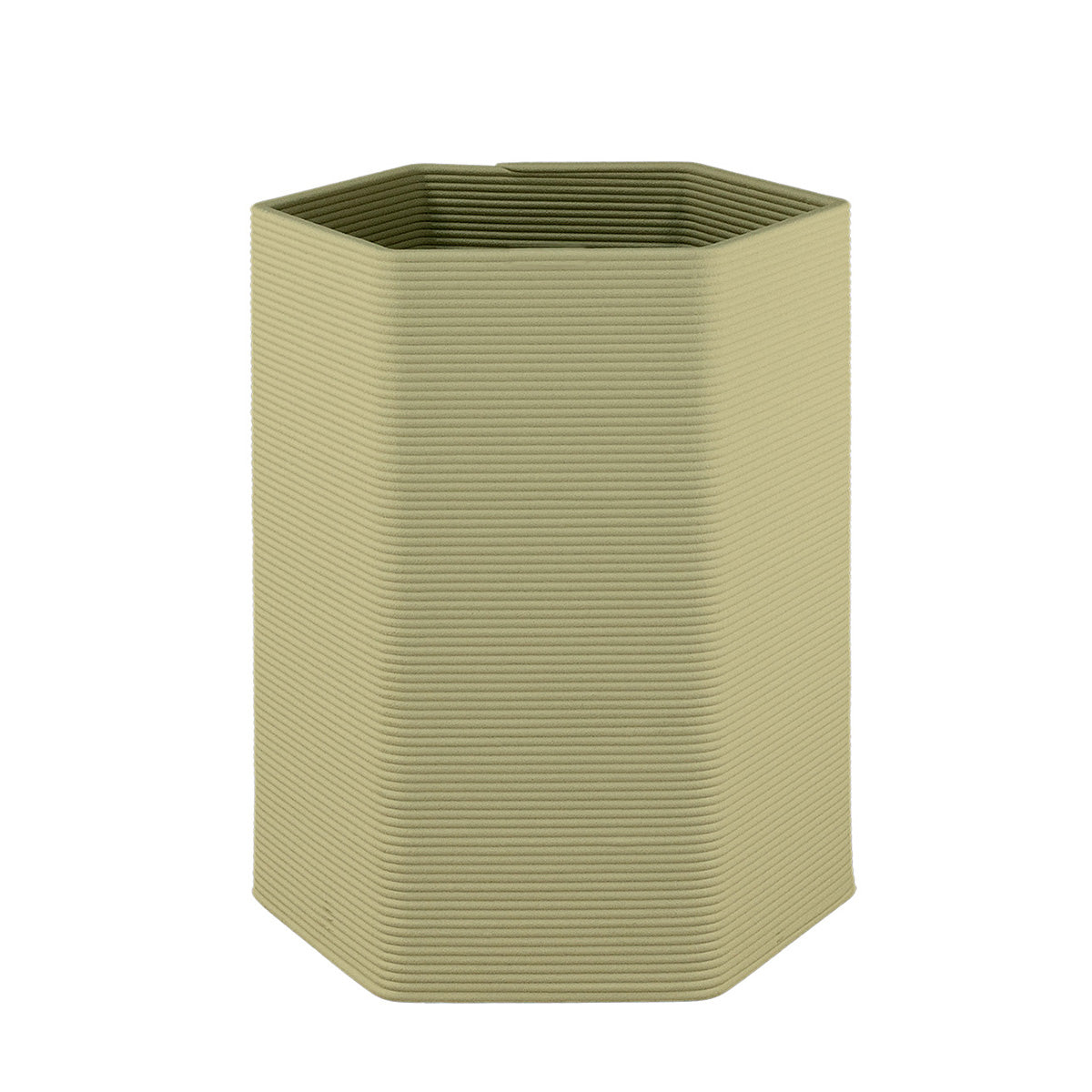 Malibu Large Hexagonal Concrete Planter - Stacks