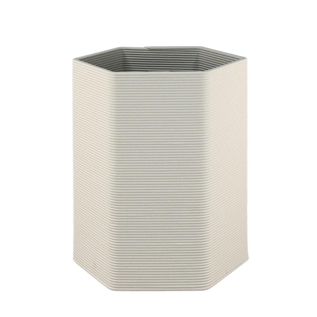 Malibu Large Hexagonal Concrete Planter - Stacks