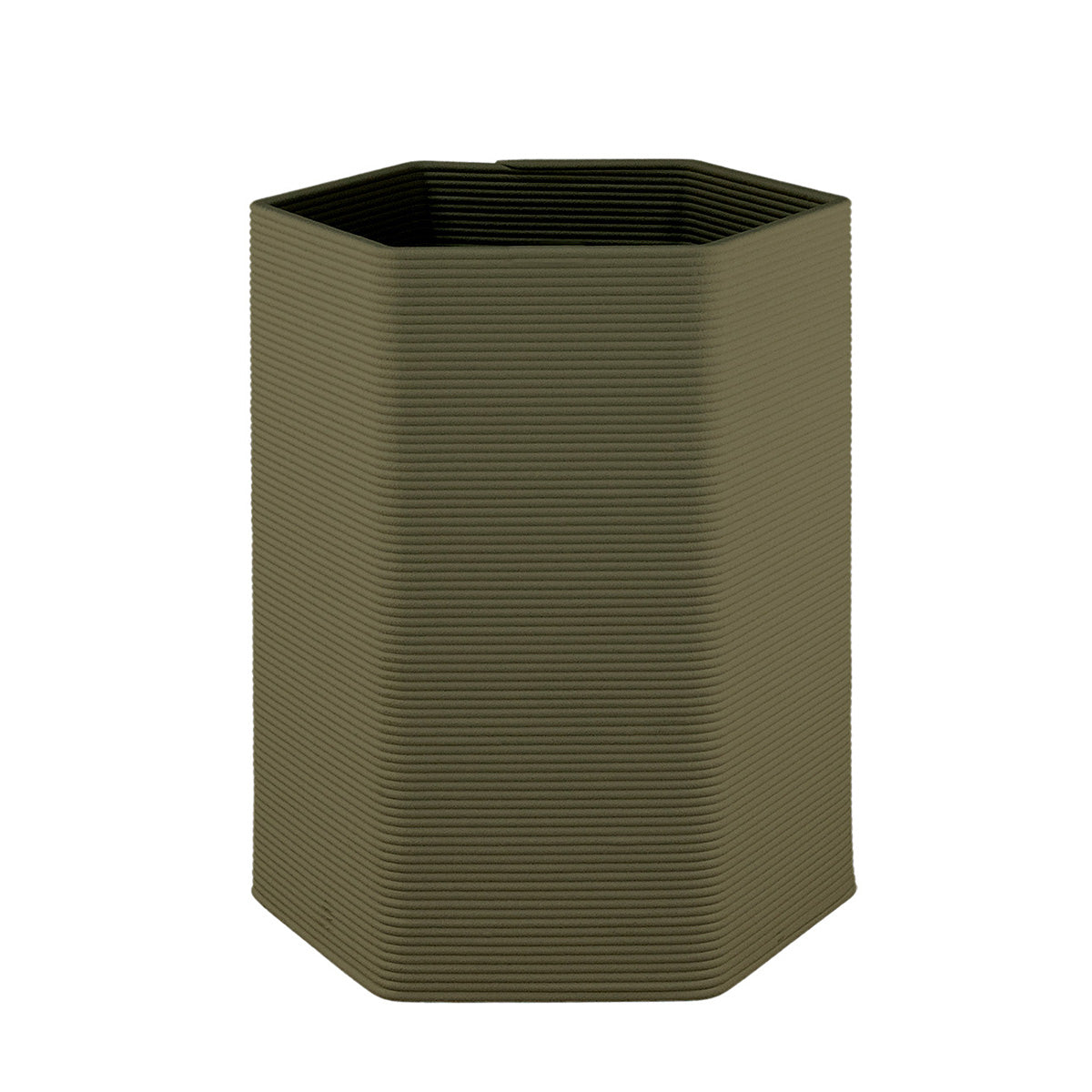 Malibu Large Hexagonal Concrete Planter - Stacks