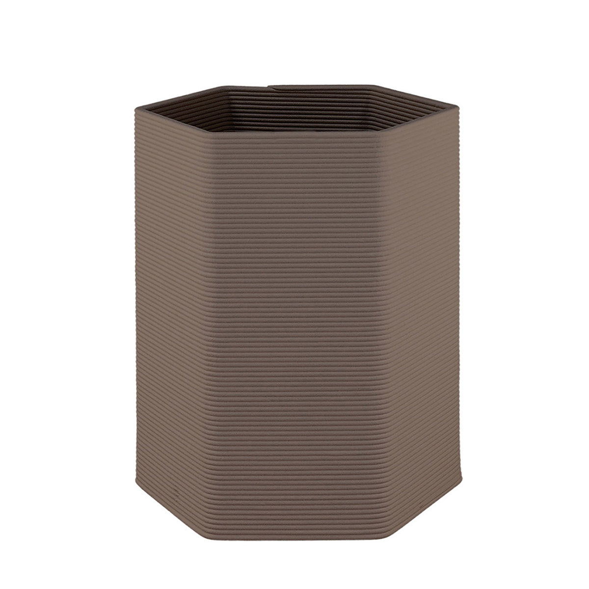 Malibu Large Hexagonal Concrete Planter - Stacks