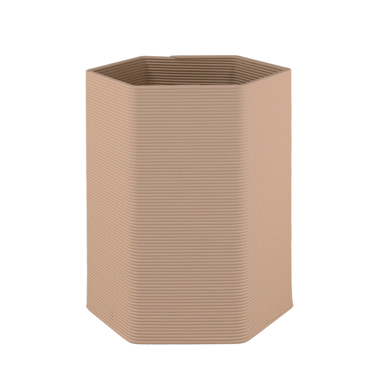 Malibu Large Hexagonal Concrete Planter - Stacks