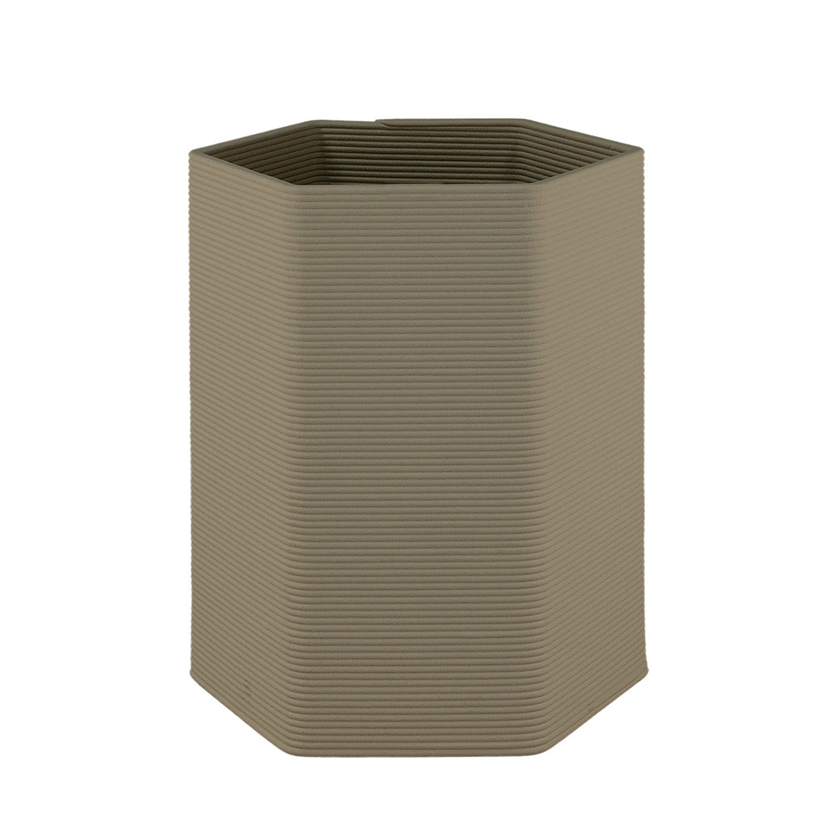 Malibu Large Hexagonal Concrete Planter - Stacks
