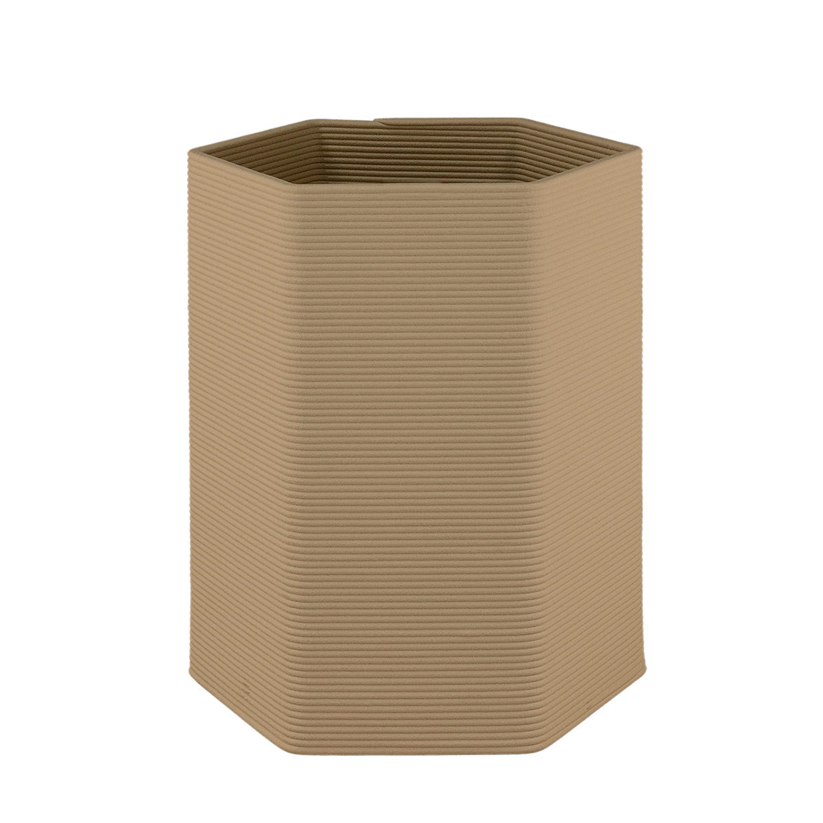 Malibu Large Hexagonal Concrete Planter - Stacks