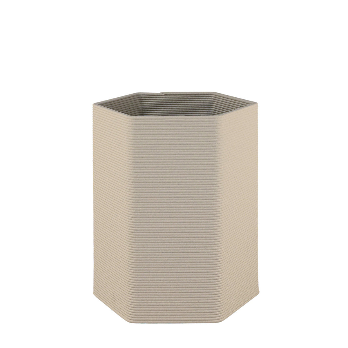 Malibu Medium Hexagonal Concrete Planter - Stacks