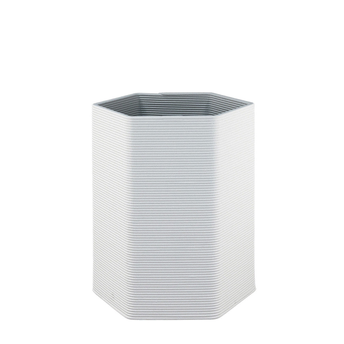 Malibu Medium Hexagonal Concrete Planter - Stacks