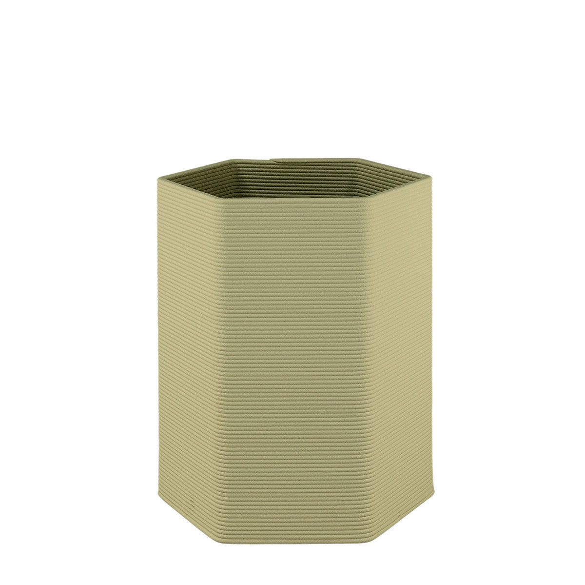 Malibu Medium Hexagonal Concrete Planter - Stacks