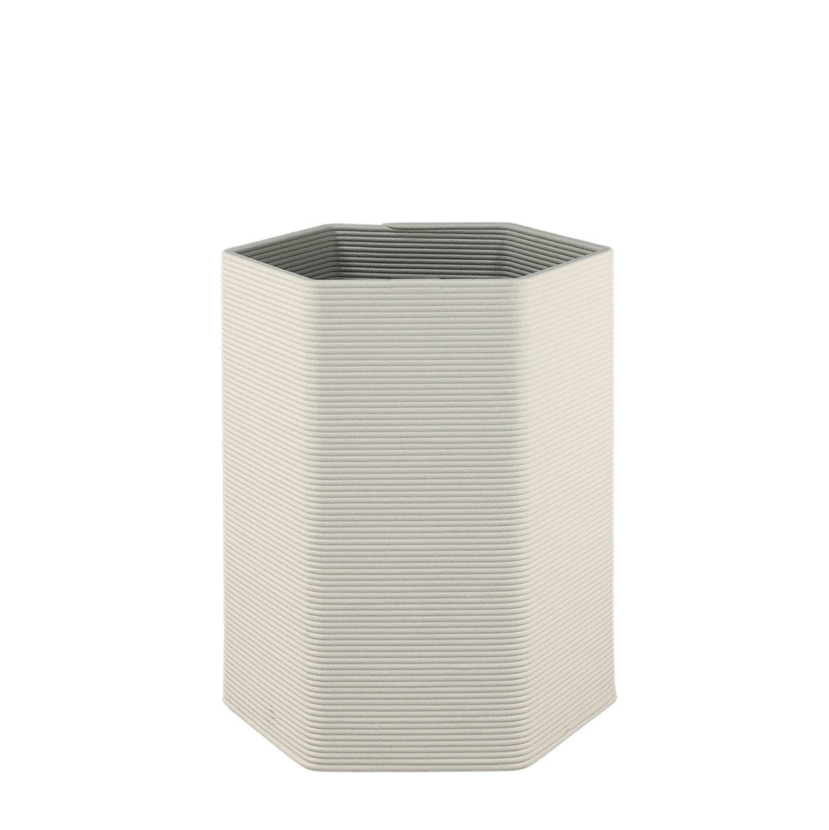 Malibu Medium Hexagonal Concrete Planter - Stacks