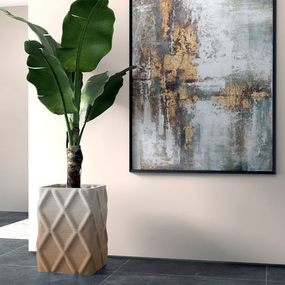 Montara Medium Square Planter - Diamond 1