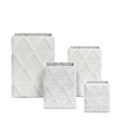 Montara Square Planter Set - Diamond 1