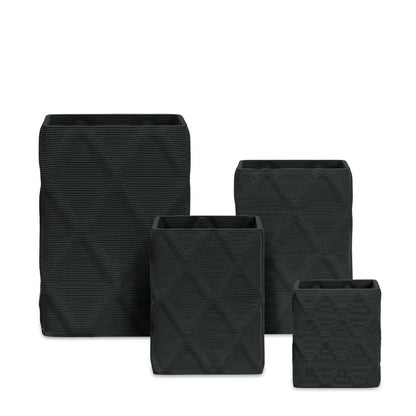 Montara Square Planter Set - Diamond 1