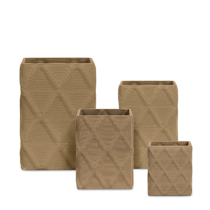Montara Square Planter Set - Diamond 1